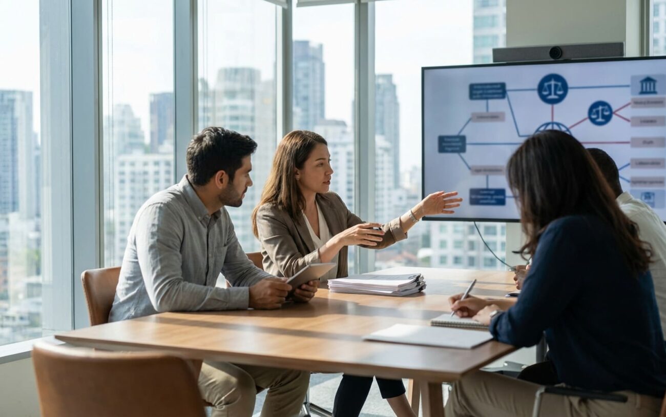 How are cross-border contracts enforced?