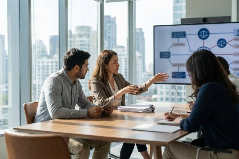 How are cross-border contracts enforced?