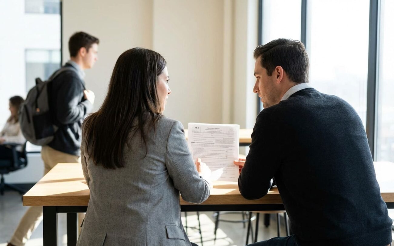 What are I-9 and W-4 forms, and why are they legally required?